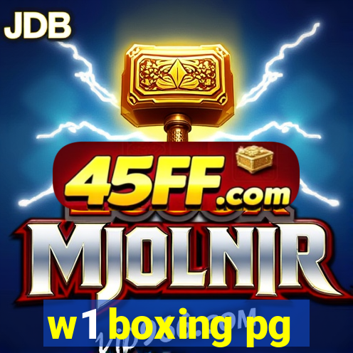 w1 boxing pg